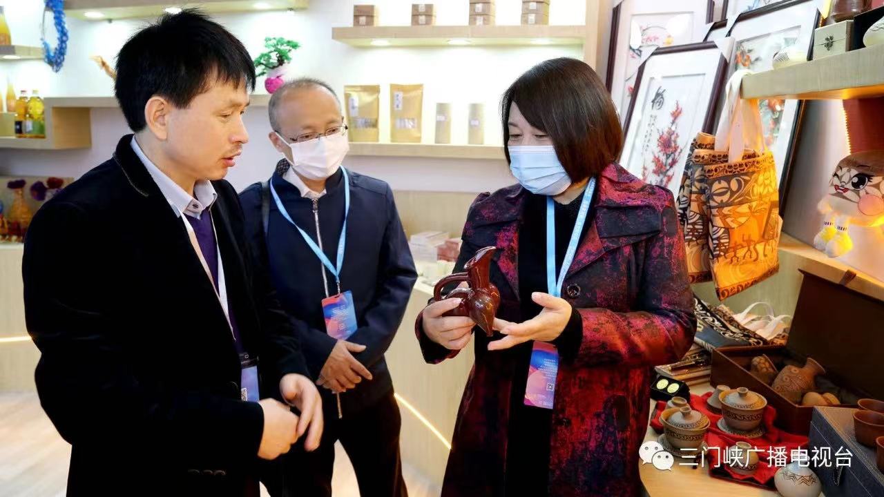 三門峽仰韶文化展館亮相第八屆中原文化產業(yè)博覽交易會